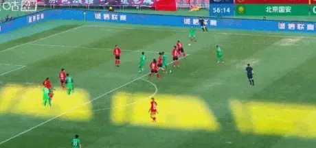 泰山后场被断球，埃朱玛推射破门，海牛2-0泰山